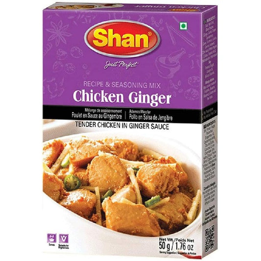 Shan Chicken Ginger Receipe & Seasoning Mix 50g