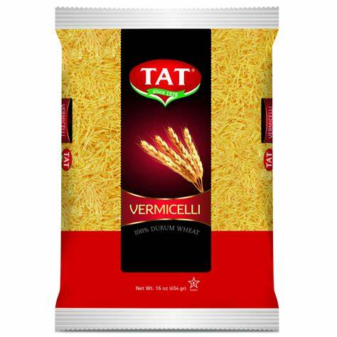 TAT Vermicelli 100% Wheat 454g