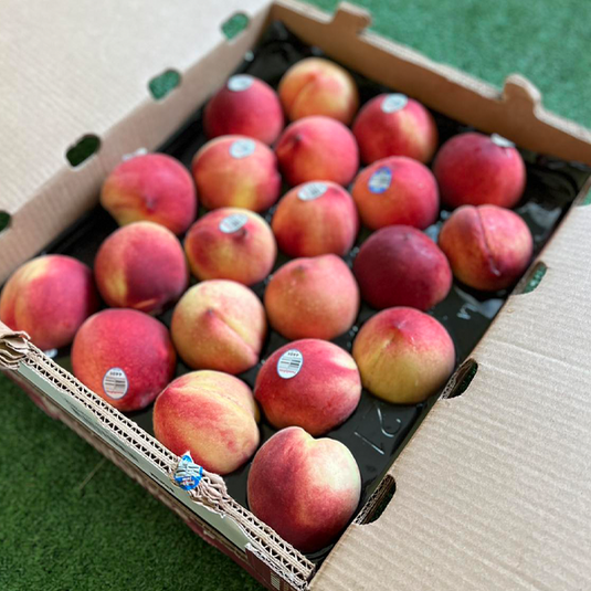 Fruitco White Peaches Tray 7Kilo